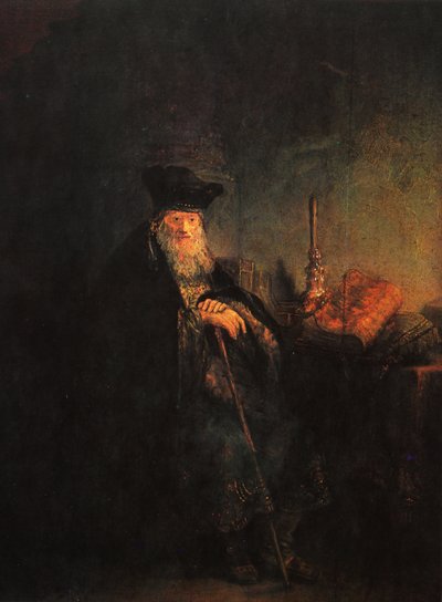 Der alte Rabbi von Rembrandt van Rijn